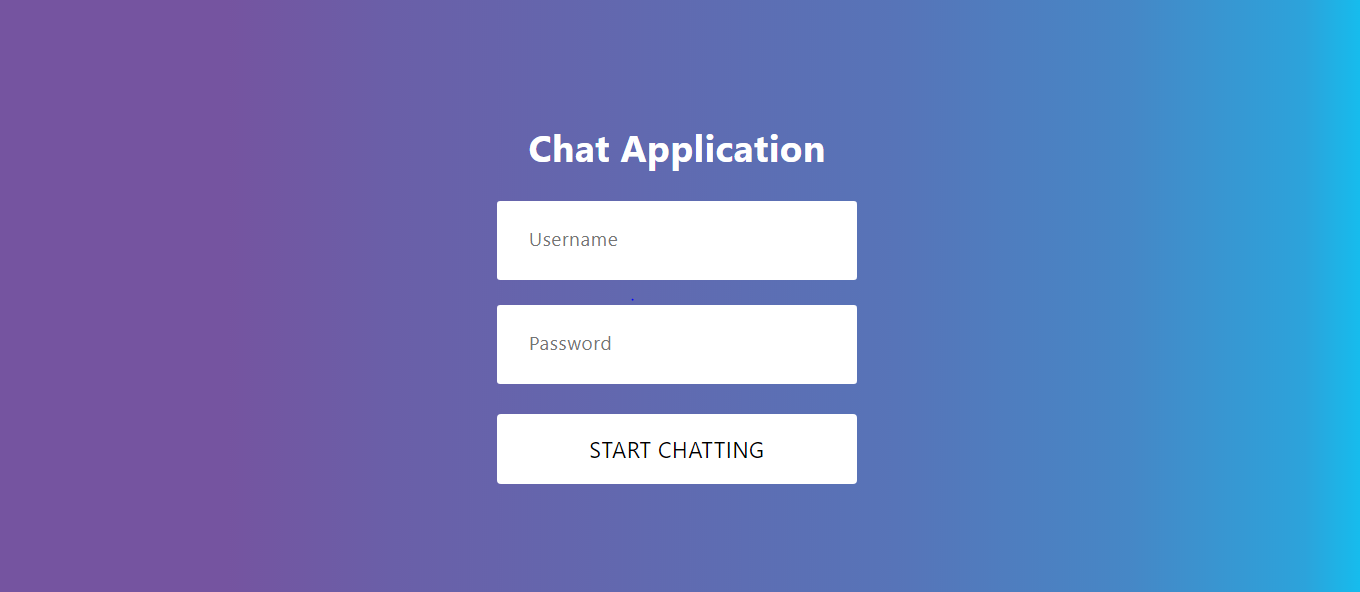 Chat Application using React JS